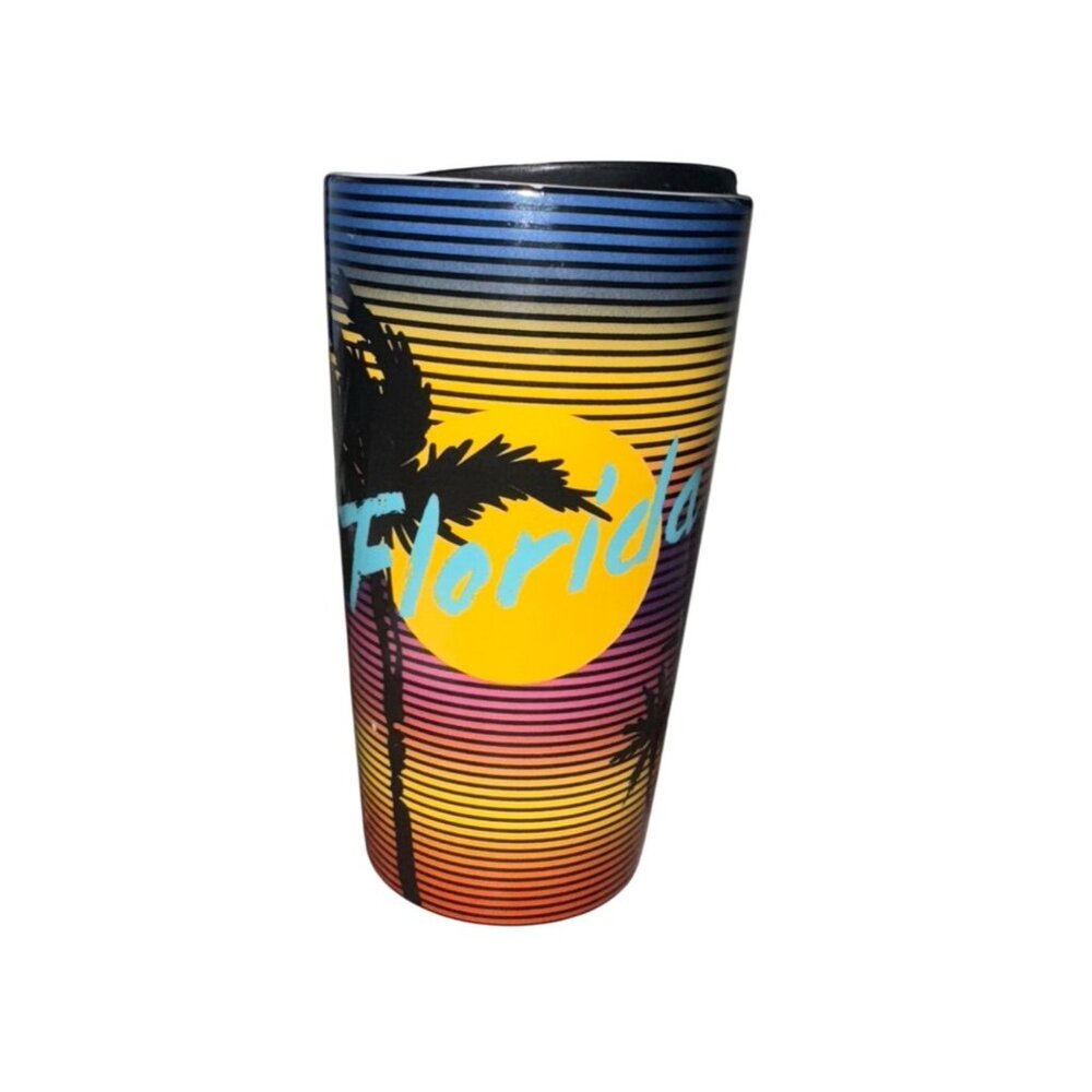 Starbucks Florida Tumbler With Lid 12 Oz 355 mL Collectible Travel Mug